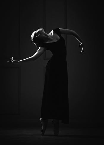 Canvastavla - Dancing in the Shadows