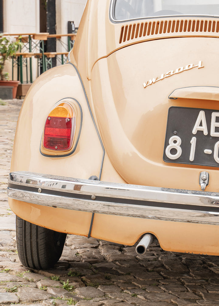 Ljuddämpande tavla - Vintage Beetle