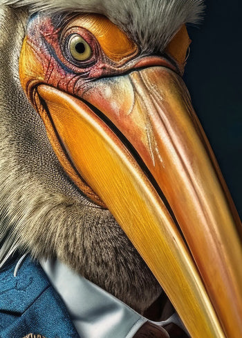 Canvastavla - Beak of Style