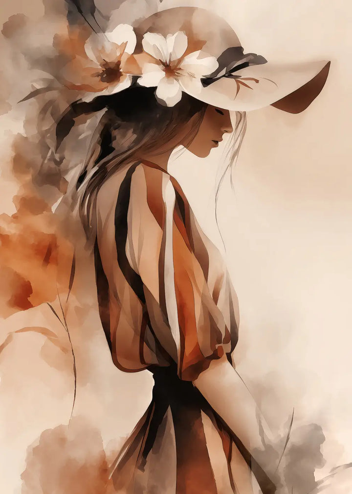 Canvastavla - Blossom Veil