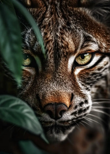 Canvastavla - Emerald Gaze